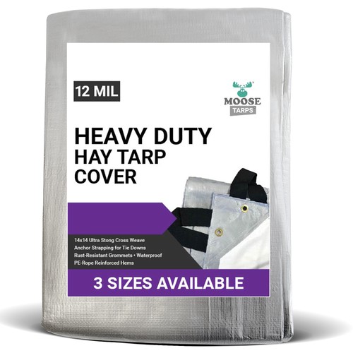 Heavy duty hay - hay, tarp