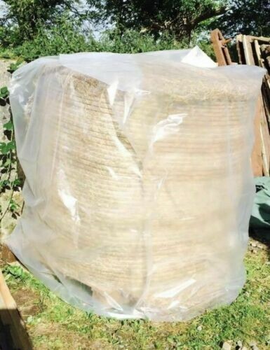 5ft hay straw big - big, round