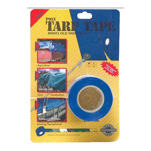Blue tarp repair - x,